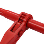 20ft Chains Hauling Chain and Binder Kit Ratchet Load Binder 5/16"-3/8" 4Pcs/Set w/Grappling Hook for Tie Down Heavy Loads to a Truck or Flatbed Trailer