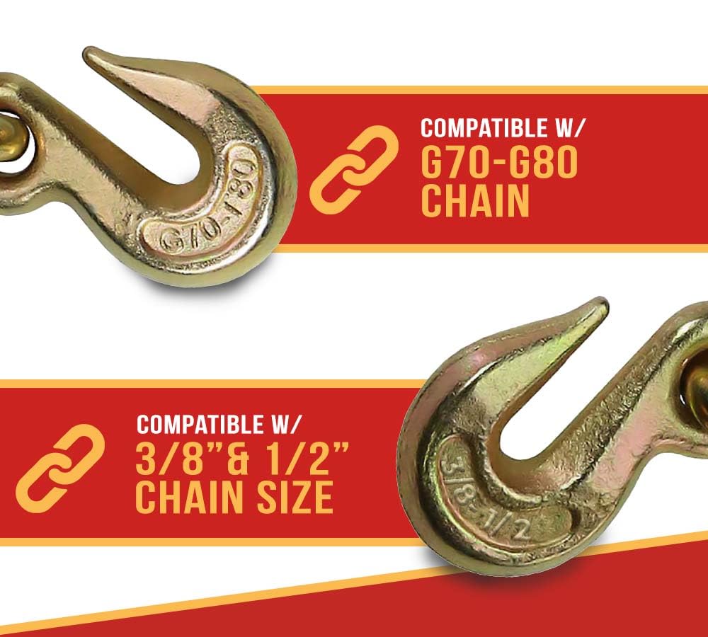 Mytee Products (4 Pack) Peerless Folding Handle QuikBinder Plus Ratchet Binder 3/8"