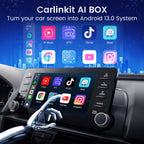 Carlinkit Tbox Plus Wireless CarPlay AI Box, 8GB+128GB Aibox