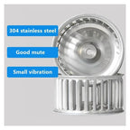 A/C Blower Motor Fan Prat Parts Stainless Steel Riveted Multi-Wing Wind Turbine Forward Tilting Centrifugal Fan Impeller