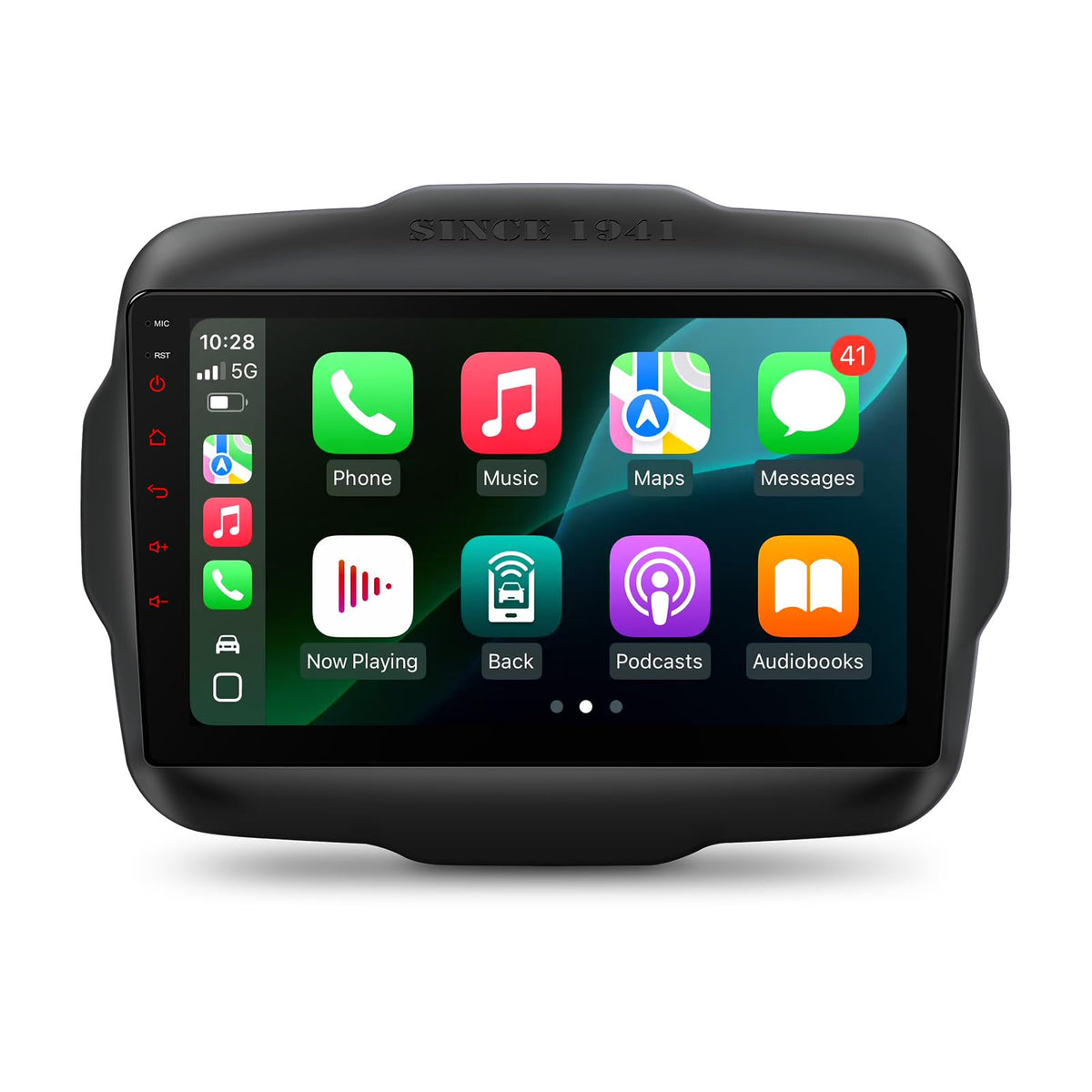 XTRONS 9” Android Car Stereo for Jeep Renegade 2015-2020, Octa Core, 4+64GB