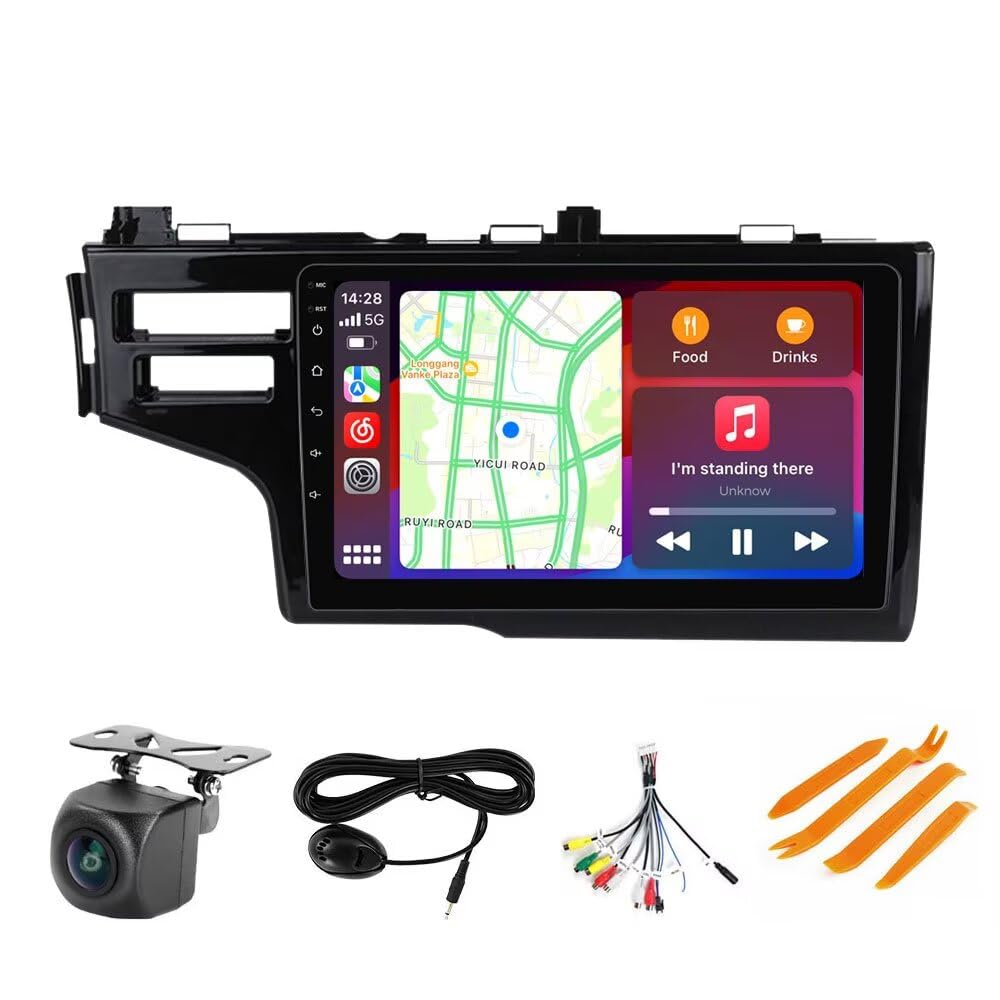 Radio for Honda Fit Jazz 2014-2020 LHD Head Unit GPS 2G+64G