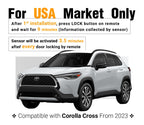 Smart Sensor for Corolla Cross 2026-2023, Wheel Anti-Theft