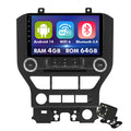 4+64GB 9 Inch Touchscreen Android 14 Car Radio Stereo for Ford Mustang 2015-2020 with CarPlay/Android Auto Car Radio, Support WiFi 6, Bluetooth,5.4, Backup Camera, SWC
