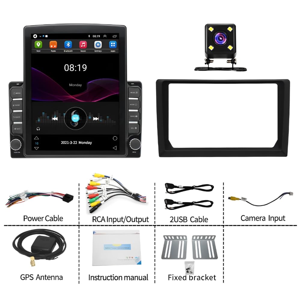 9.7" Car Stereo for Ford F-150 2004 2005 2006 2007 2008, 2+32G