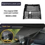 Fitcamx 4K Dash Cam Suitable for Hyundai Sonata 2020-2023 SE SEL Plus Limited N Line & Hybrid (Part No#L1000), OEM Look, 2160P UHD Video, WiFi & APP, Loop Recording, G-Sensor, Plug & Play, 64GB Card