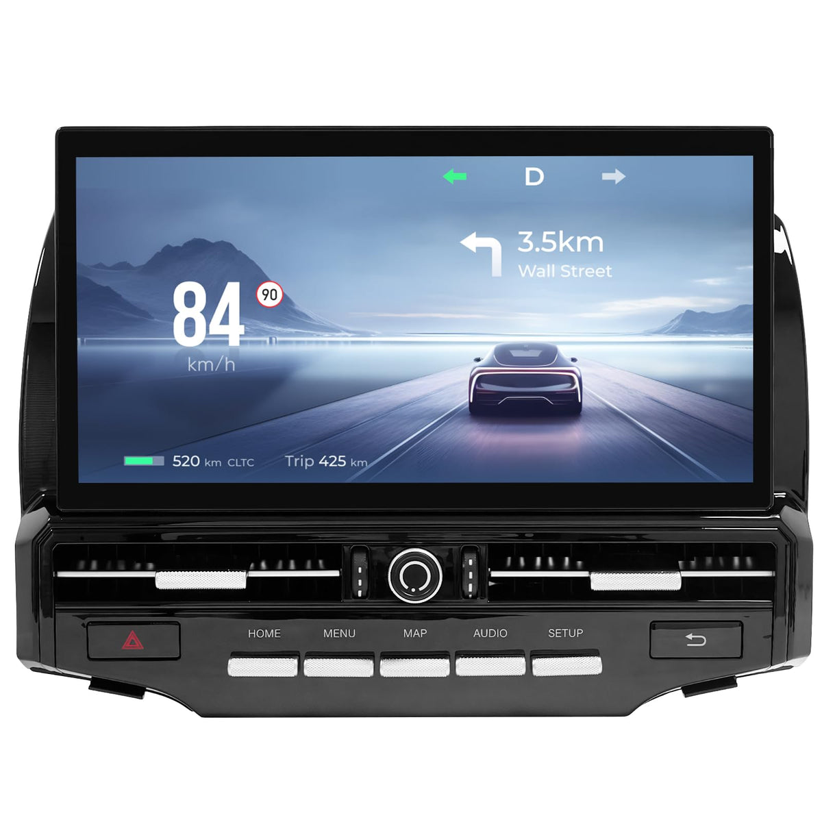 Stereo Radio Dash Kit for Toyota 4Runner Radio 2009-2022, Silver Upper 13.3" Android Head Unit TS10, 4+32G, Wireless CarPlay & Android Auto GPS Navigation AHD Backup Camera