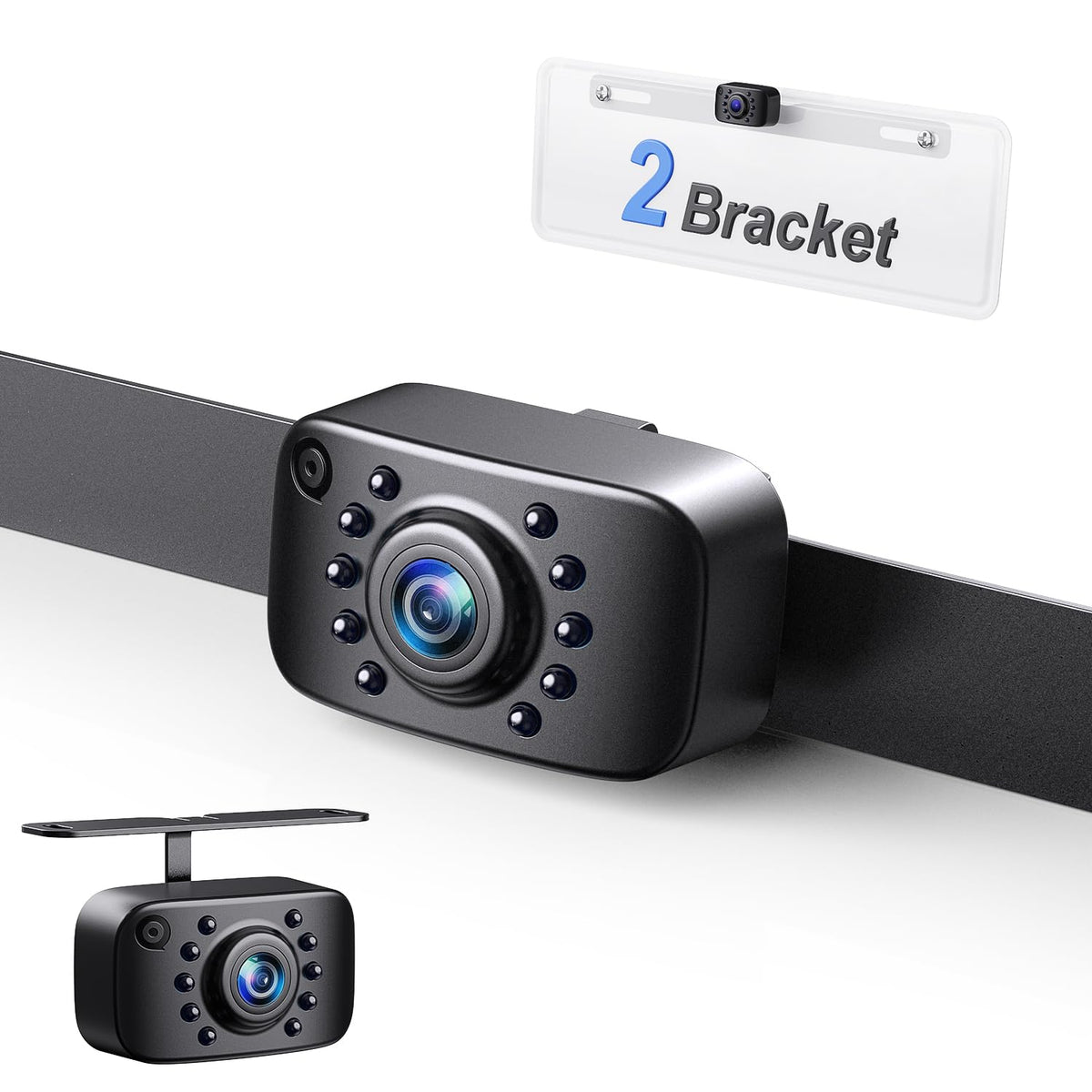 HD 1080p Backup Camera System Kit, 7-inch Reversing Monitor
