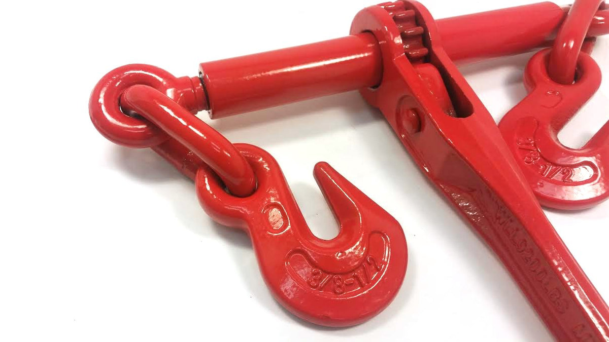 3/8" Transport Package - (2) Ratchet Binders - (2) 20' Foot Chains