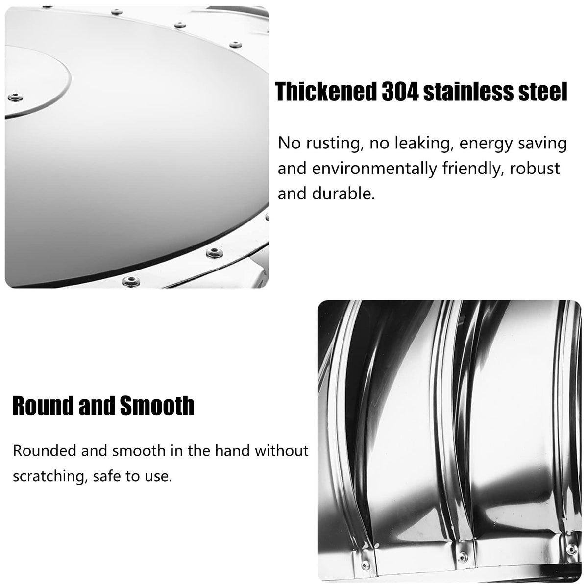 All Weather Steel Internally Braced Wind Turbines Ventilator