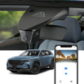 Fitcamx 4K Dash Cam Adapts for Mazda CX-50 2022-2024 2.5 S Select Preferred Premium Plus Turbo Meridian (HD2-6687), OEM Look, UHD 2160P Video, Loop Recording, WiFi & APP, Parking Mode, 64GB Card