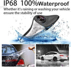 AI Blind Spot Camera Equipped with car Blind spot Display System, Blind spot Driving Recorder, Blind Spot Detection Warning Assistance, Blind Spot Monitoring BSM, Camera Monitoring System CMS (White)