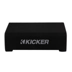 KICKER 48CVTDF102 CVTDF 10" Subwoofer in Down Firing Enclosure, 2-Ohm