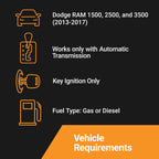 Start-X Remote Starter Kit for RAM 1500, 2500, 3500 (2013-2017)