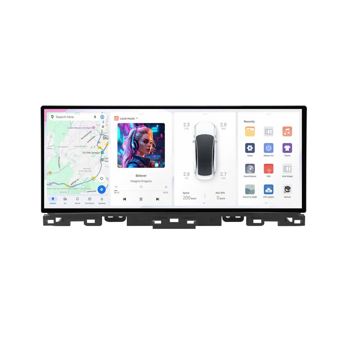 DUDUAUTO DUDU7 Radio Stereo for Kia K3 Cerato Forte 2019-2022, 2K 12.3" Screen 8 Core 8+128GB Head Unit GPS Navigation with Car-Play/Android Auto/FM/AM/SWC/DSP/Support 360 Camera
