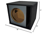 Alpine S-W12D4 Type S 12" Paintable Ported Sub Box Subwoofer Enclosure