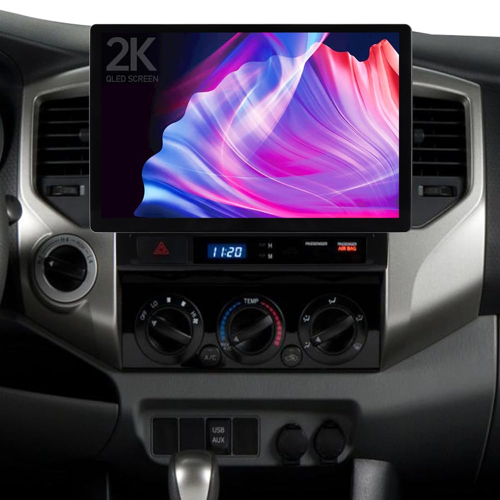 13.1“ 8core 4+64GB Car Stereo for Toyota Tacoma 2005-2013 Black