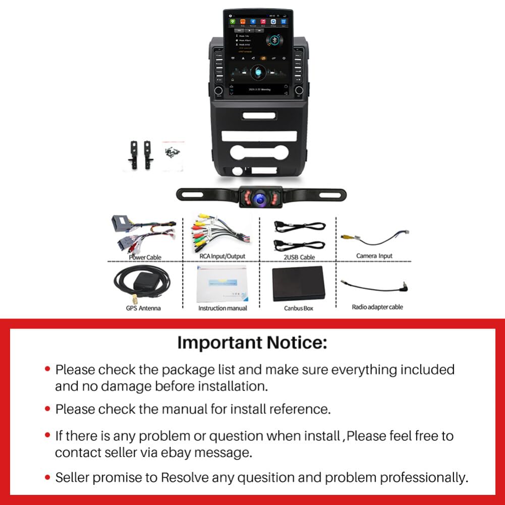 Android 15 Car Stereo for Ford F150 2009 2010 2011 2012 2013 2014