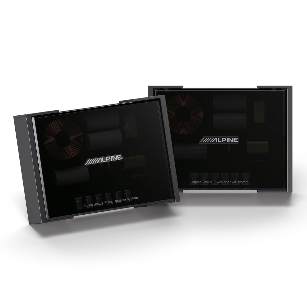 Alpine HDZ-65CS, Status Series Hi-Res 6.5" 2-Way Speakers + Foam Baffle Kit Bundle