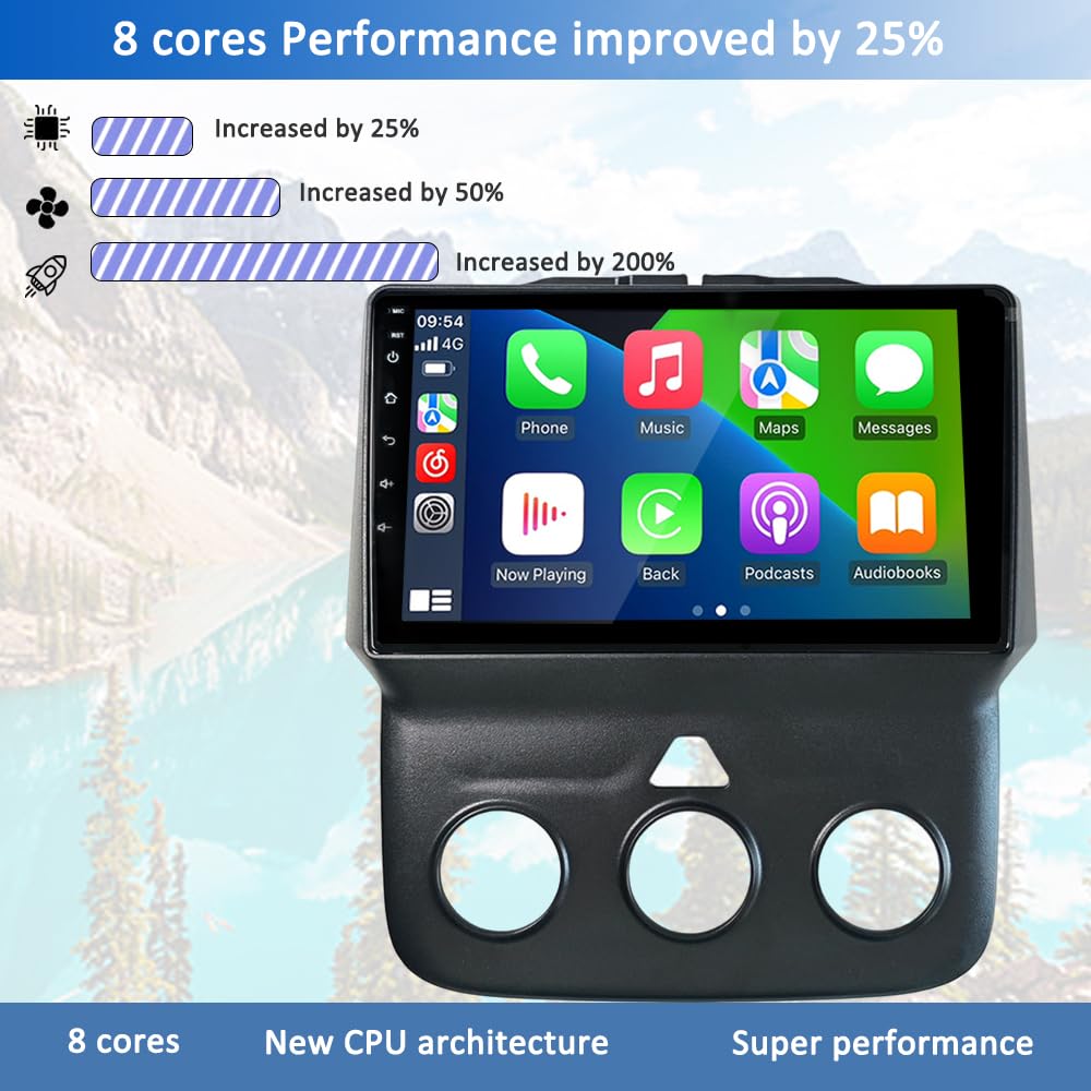 8+4G+64G 9 Inch Car Radio Stereo QLED Touch Screen Car Stereo