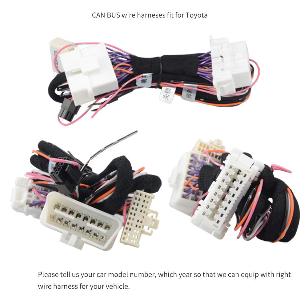 EC002PP-T2 Remote Starter PKE kit Push Start Button fit for Select Toyota Camry CAN Bus Compatible (Fit for Key Start Petrol Camry 2006-2014)