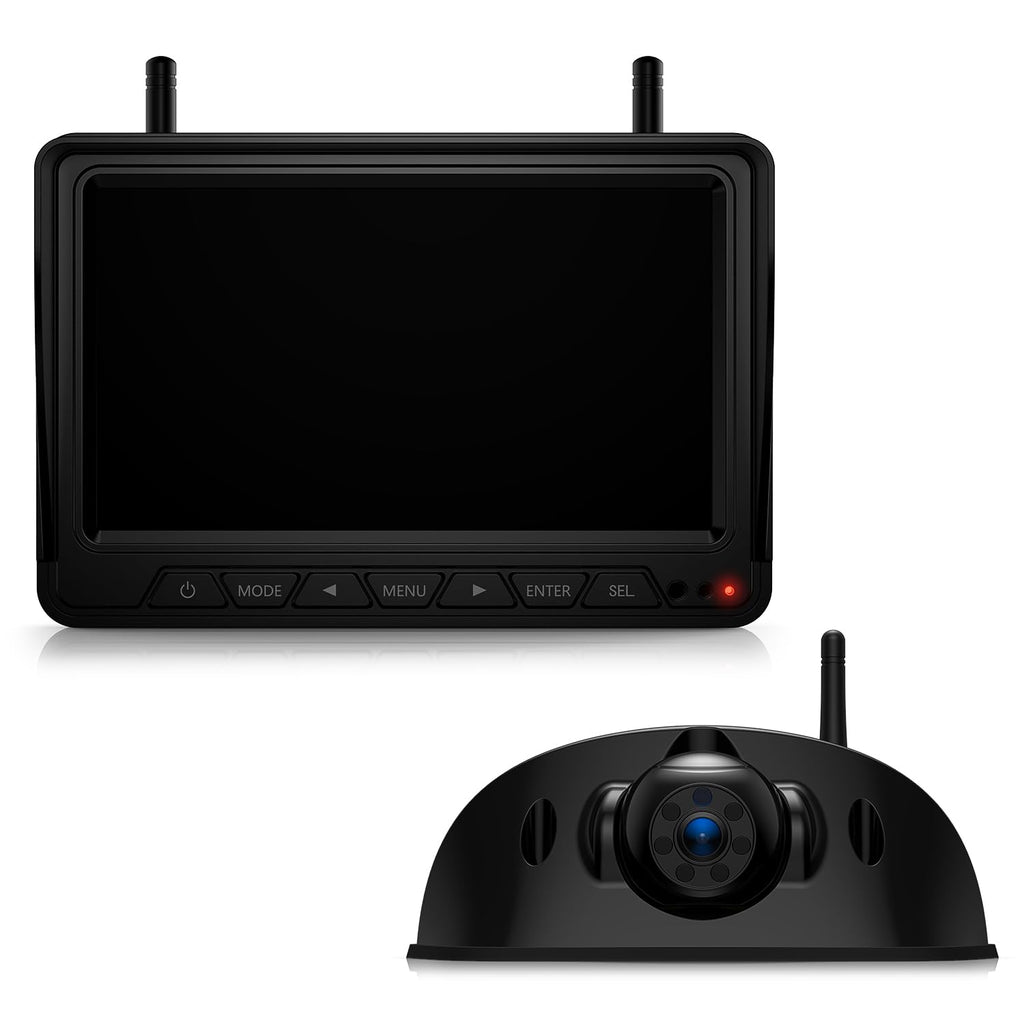 HD 1080P 7" Wireless 4 Backup Camera System for Furrion Pre-Wired RV