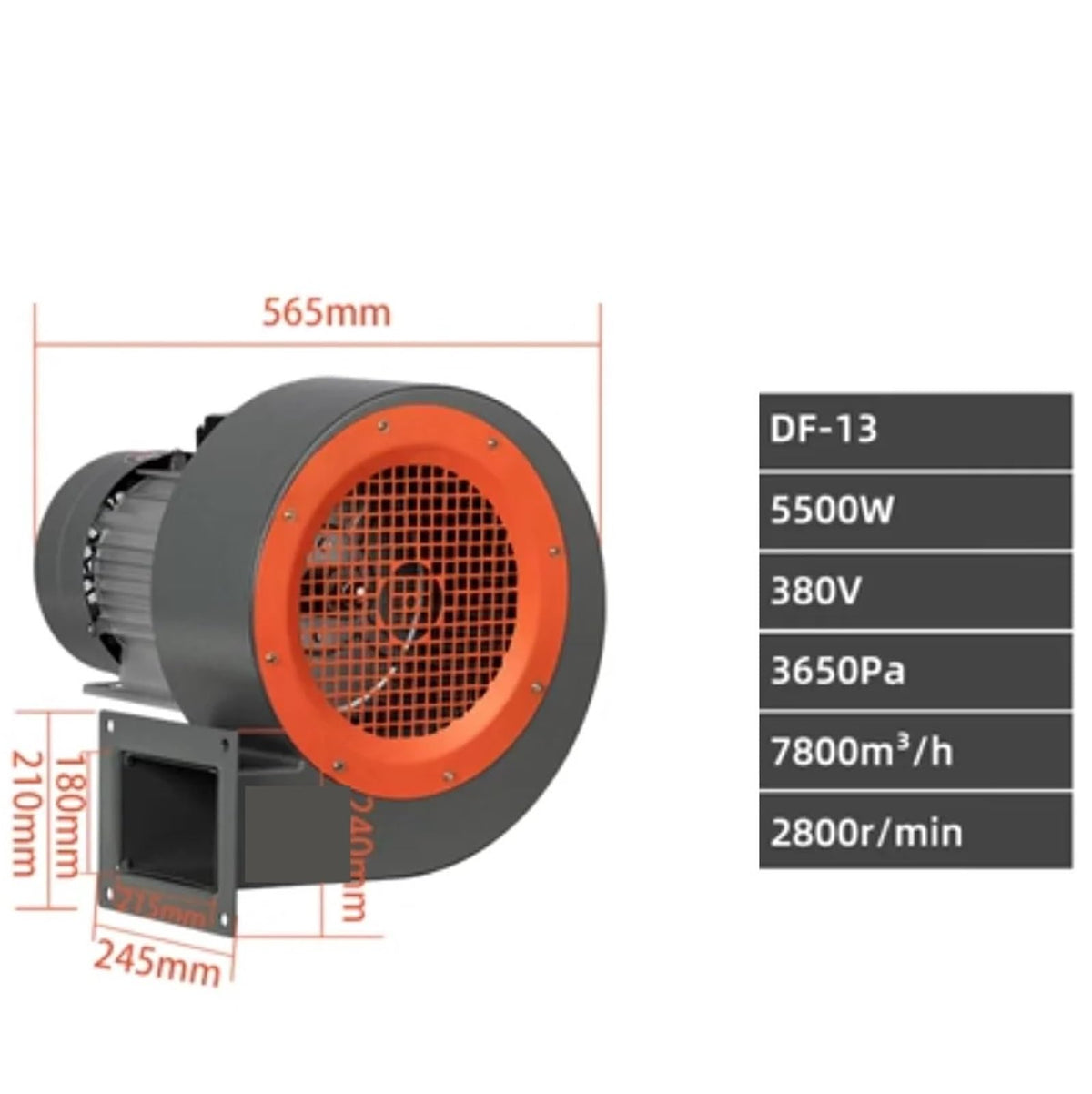 220V Centrifugal Blower