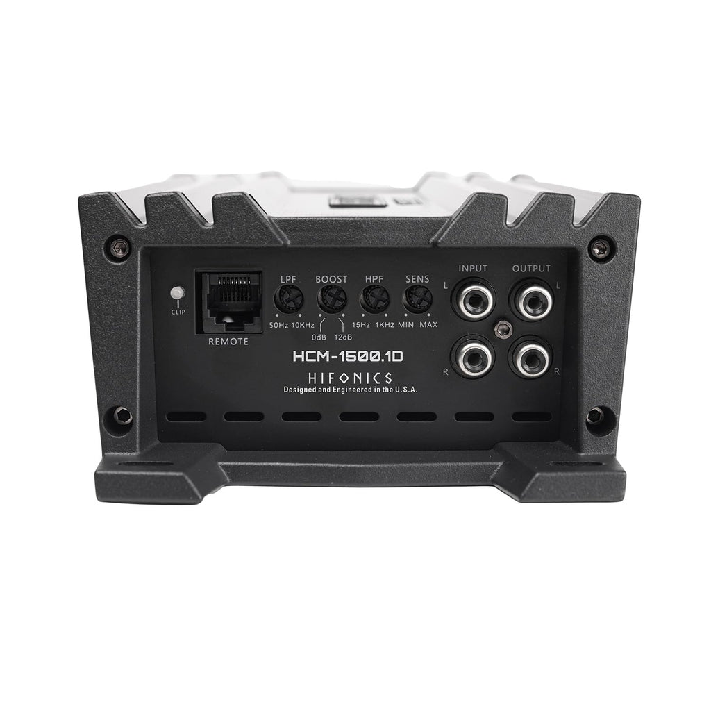 Hifonics Colossus Mini HCM-1500.1D Ultra-Compact 1500 Watt Mono Block Amplifier