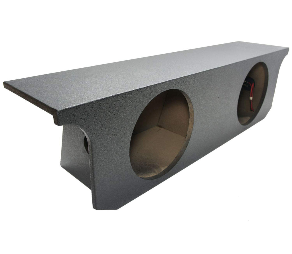 Loaded R124 Dual 12" Sub Box with Amp Fits 2007-2018 Jeep Wrangler JK