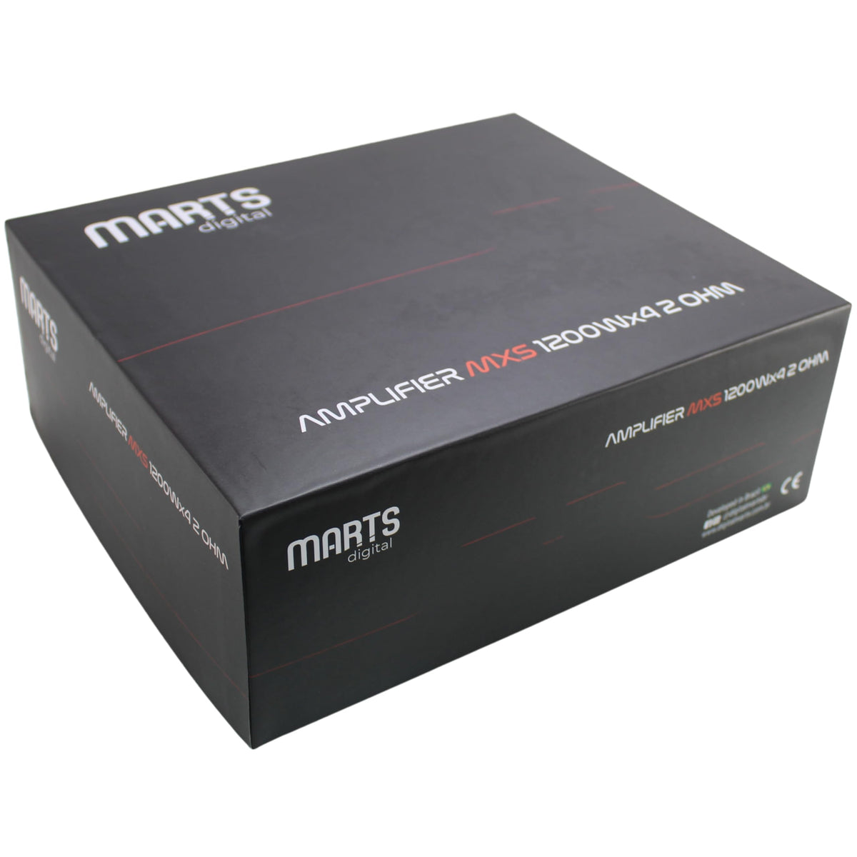 MXS Series 4 Channel 1.2K Class D 2 Ohm Amplifier MXS-1200X4-2-V2