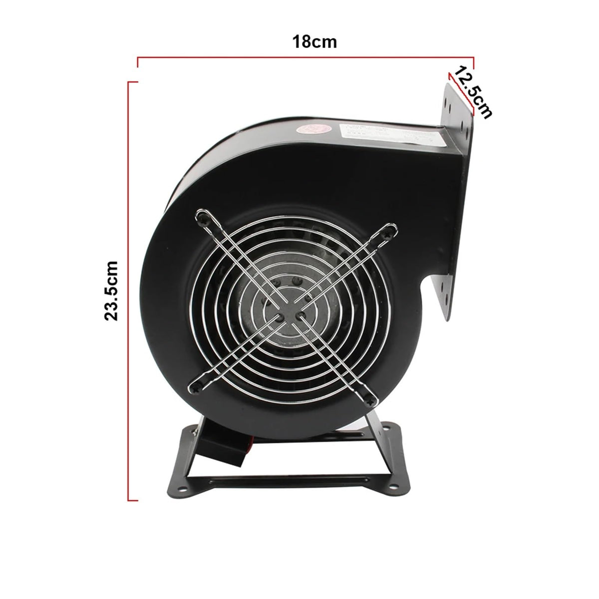 130FLJ5 120W Small dust Exhaust Blower Inflatable Model Centrifugal Blower air Blower 220V 110V(AC 220V)