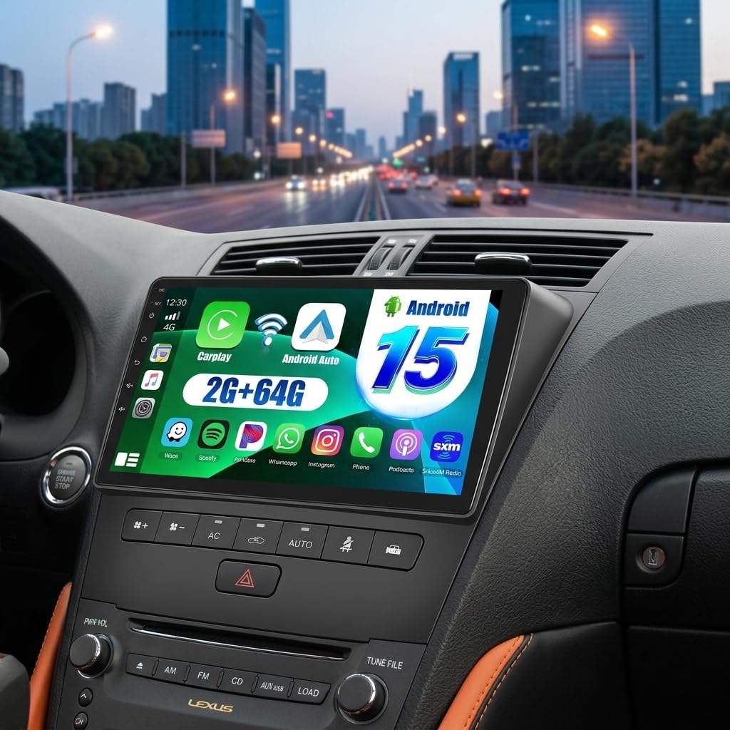 Inefala Radio for Lexus GS300 GS350 GS400 GS430/450/460 2004-2011 CarPlay