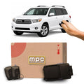 MPC Remote Start Kit Compatible with Toyota Highlander 2008-2010 || 2-Way 1-Button Remotes Long Range || Semi Plug & Play || No Wire Splicing || USA Tech Support
