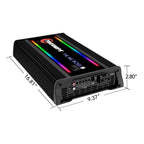Taramps The Big Boss 5 Black 5000W RMS Monoblock Class D Car Sub Amplifier