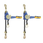2 Pack Ratchet Chain Binder,5/16"-3/8" Tie Down Ratchet Load Binder