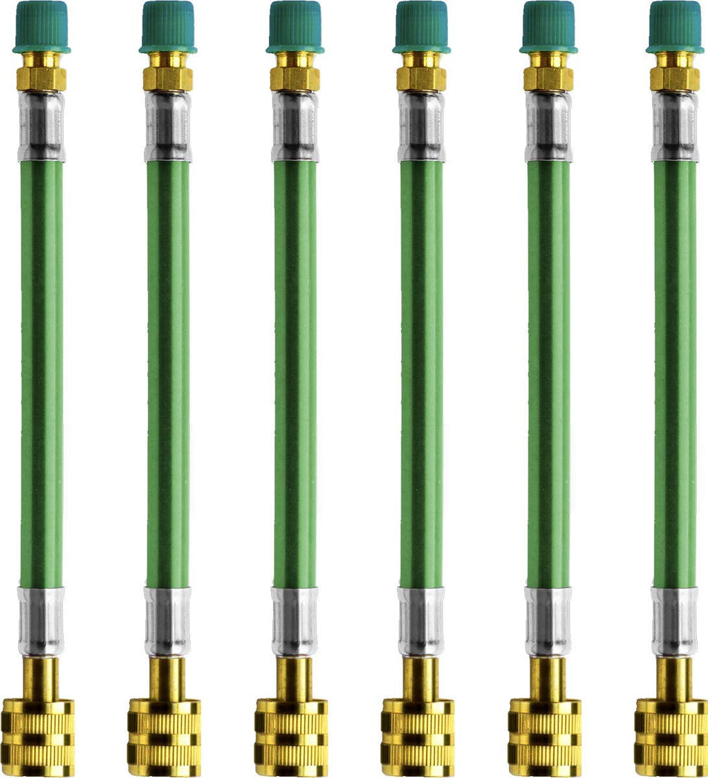 Leak Saver Direct Inject Ultimate 6-Pack | 3-in-1 AC Refrigerant Leak Sealer | with UV Dye & Moisture Remover | for Most HVAC Systems Up to 5 Tons - Professional AC Leak Sealer - AC Stop Leak