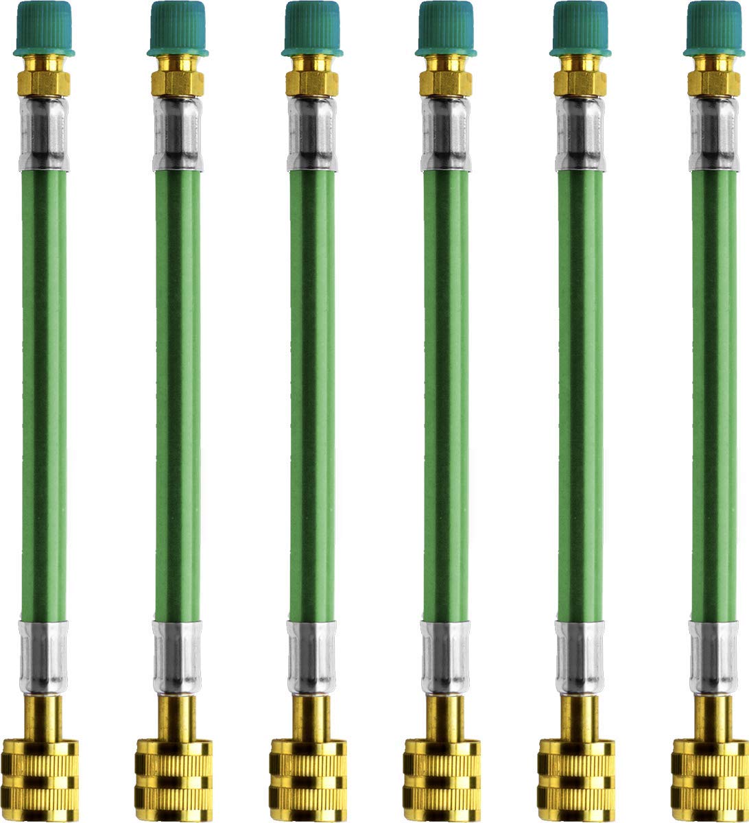 Leak Saver Direct Inject Ultimate 6-Pack | 3-in-1 AC Refrigerant Leak Sealer | with UV Dye & Moisture Remover | for Most HVAC Systems Up to 5 Tons - Professional AC Leak Sealer - AC Stop Leak