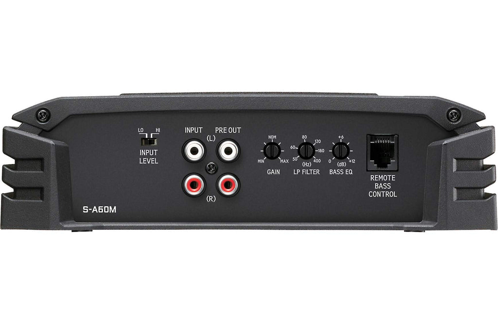 Alpine S-A60M Type S Class D Mono Subwoofer Amplifier 1200W 0 Gauge Amp Kit