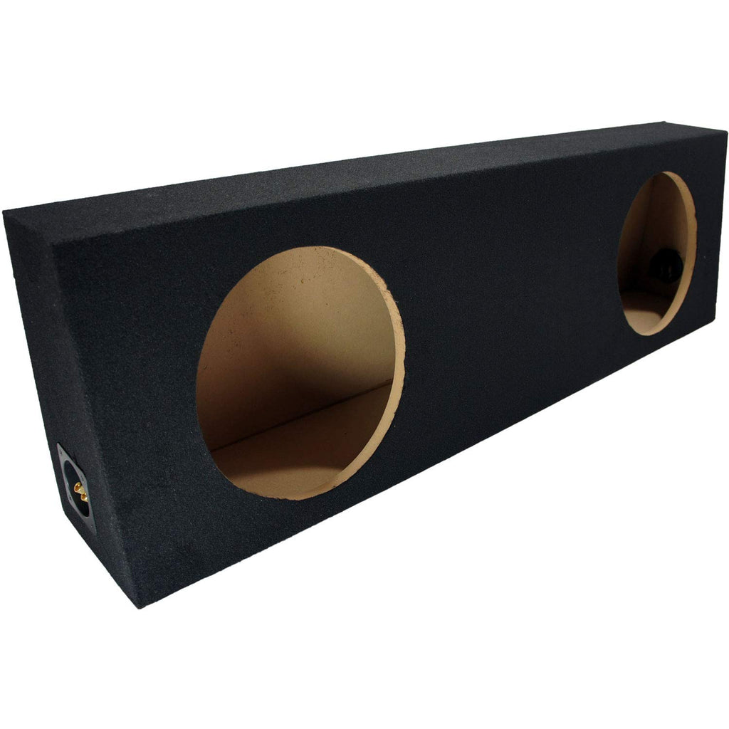Kicker CompR CWR12 Black Sub Box HA-A1500.1 Amp Fits Regular Cab Trucks