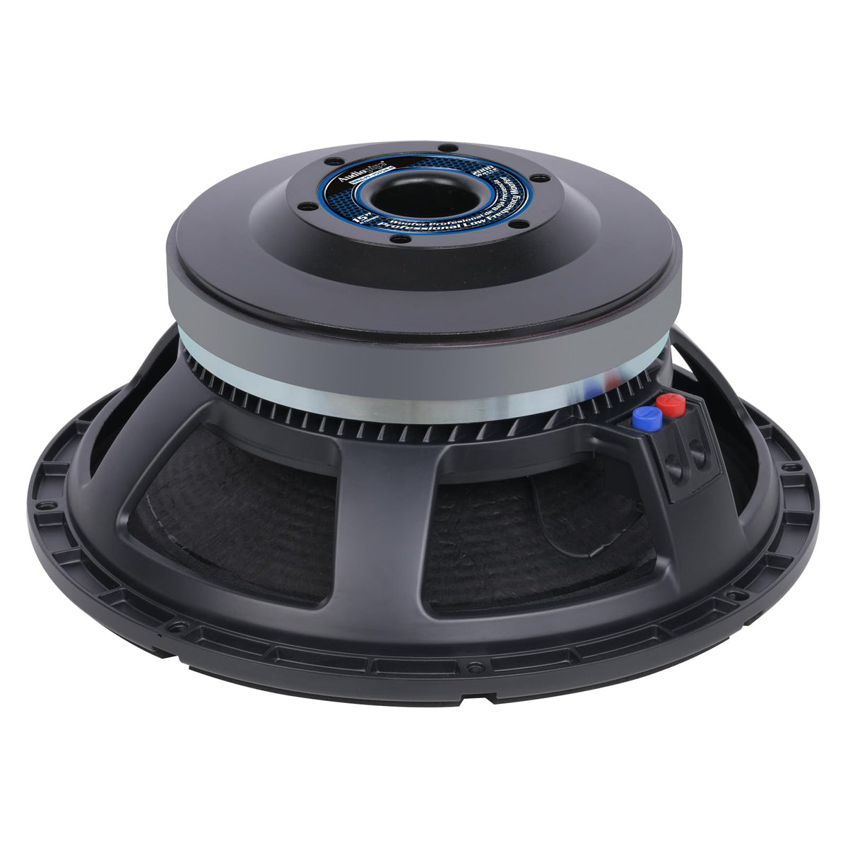 Audiopipe 15” Professional Public Address Woofer (NWA-PF-15154-8), High Power, 2000 Watts, 150 oz Magnet, 8 Ohms, 4" Voice Coil, Aluminum Basket, Paper Cone, Superior Performance