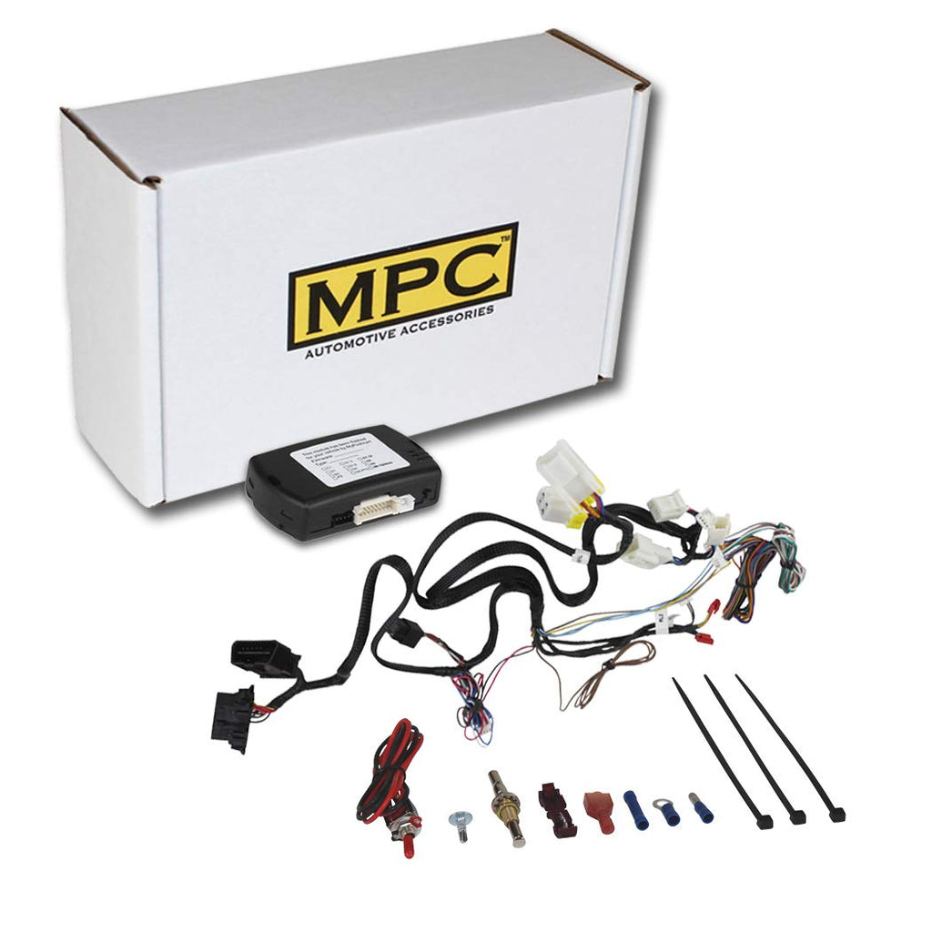 MPC Remote Start with Keyless Entry Kit Compatible with Nissan Versa Note 2014-2019 - T-Harness - Firmware Preloaded - Includes (2) Ultra-Compact 1-Button 1-Way Keyless Entry Remotes