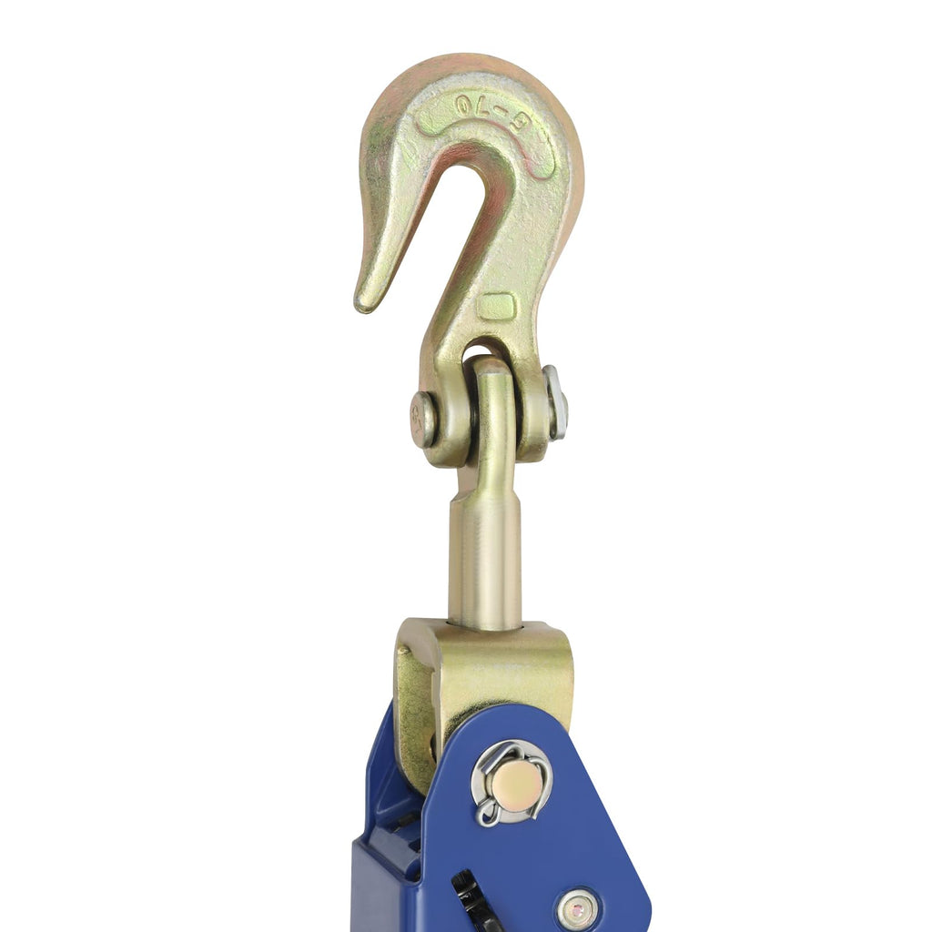 2 Pack 5/16"-3/8" Ratchet Chain Binder with Grab Hook, 5400lbs