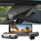 Fitcamx Front 2160P+Rear 1080P Dash Cam Adapts for Genesis G80 2021-2025 with Auto-Dimming (T1010), Integrated OEM Look, Dual HD Video, WiFi & APP, Loop Recording, G-Sensor, Easy to Use, 128GB Card
