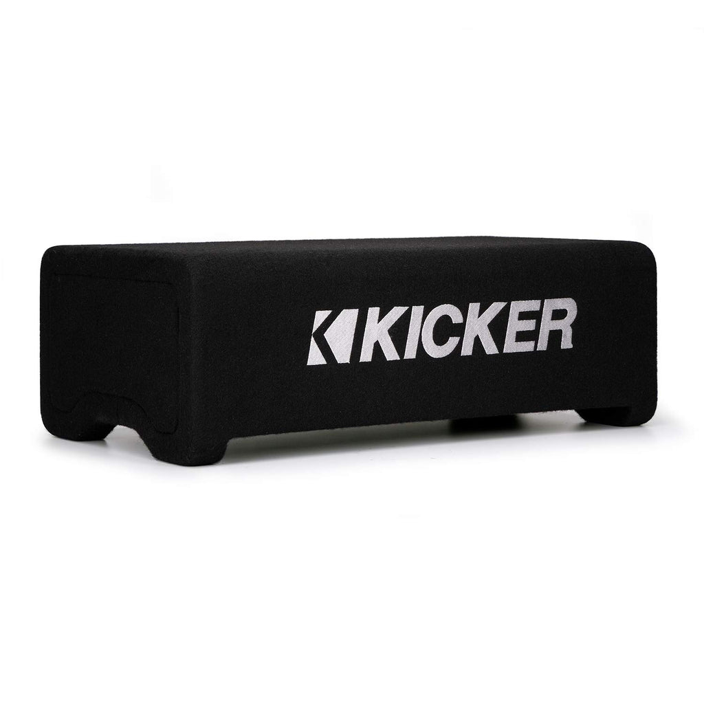 KICKER 48CDF104 Comp 10" Subwoofer in Down Firing Enclosure, 4-Ohm