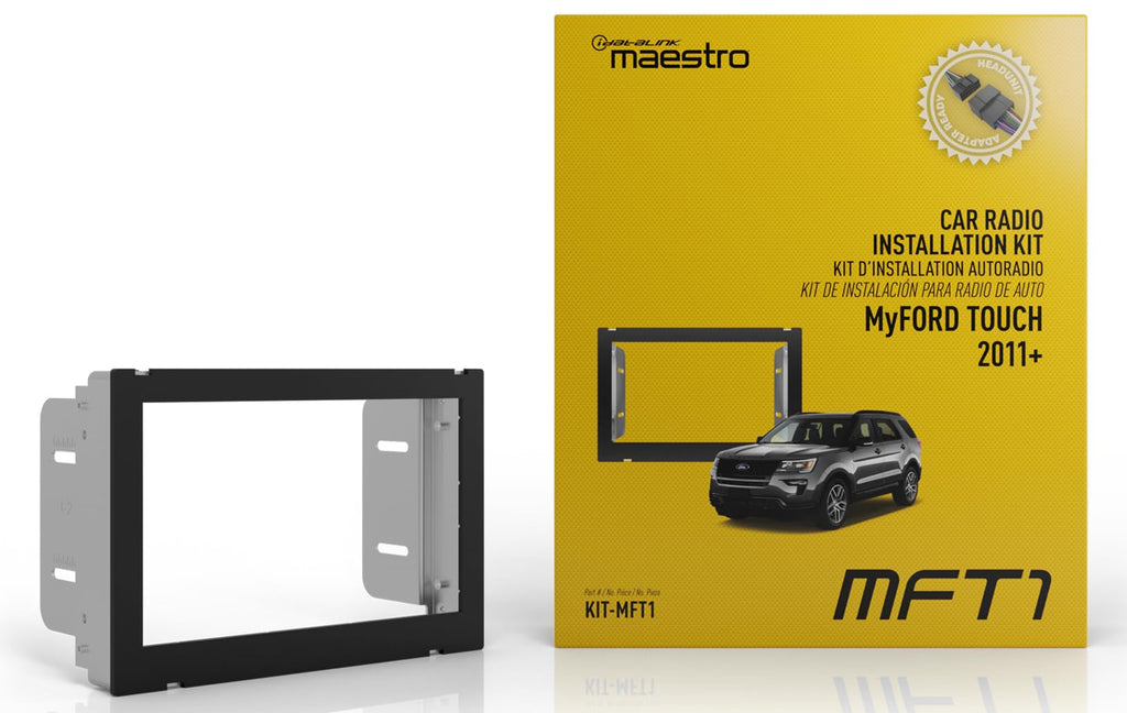 iDatalink Maestro KIT-MFT1 Dash Kit and T-Harness Solution for Select 2011-21 MyFORD Touch-Equipped Ford Vehicles (ADS-MRR or ADS-MRR2 Module Also Required)