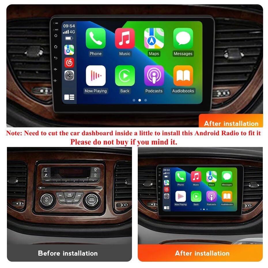 Android Stereo for Dodge Dart 2012-2016 Upgrade Car Radio -8Core 2+32GB
