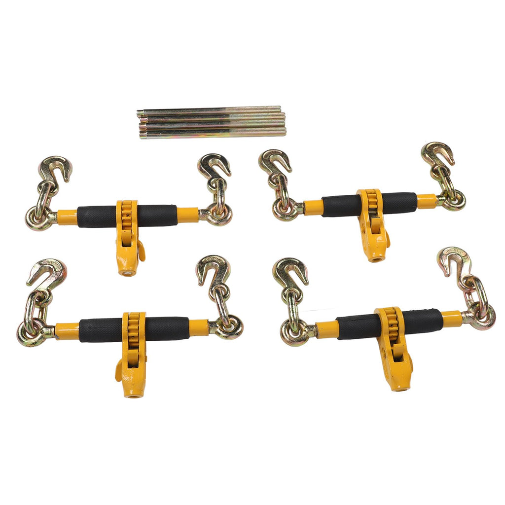 12,000lbs Ratchet Load with Detachable Handle, Anti Slip, Proof, 360° Rotation for Transportation, (5/16-3/8)