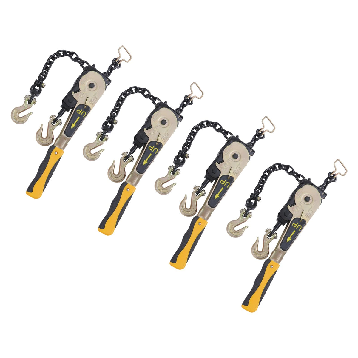 Ratcheting Chain Binder, 3/8"-1/2" Load Binder (4)