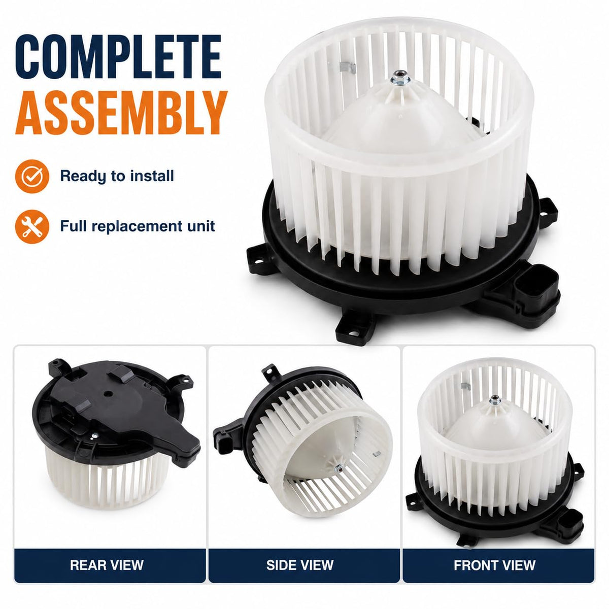 Front HVAC Blower Assembly for Nissan 2022-2025