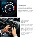 iDataStart Remote Starter KIT for Select Chrysler/Dodge/Fiat/Jeep/Maserati/RAM/SRT Vehicles 2011+ w/3000ft Range (1-Way, 1-Button, 2-Remotes)